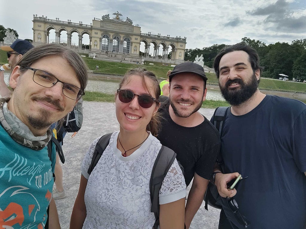 Au château de Schönbrunn