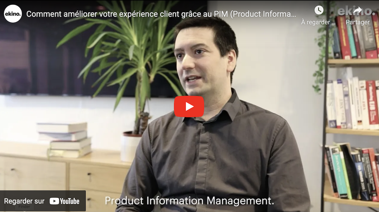 Romain Cuisnier nous parle de PIM, Product Information Management.