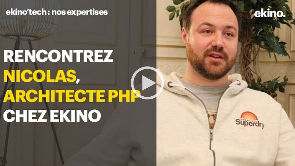 Nicolas Perussel nous parle d'ekino