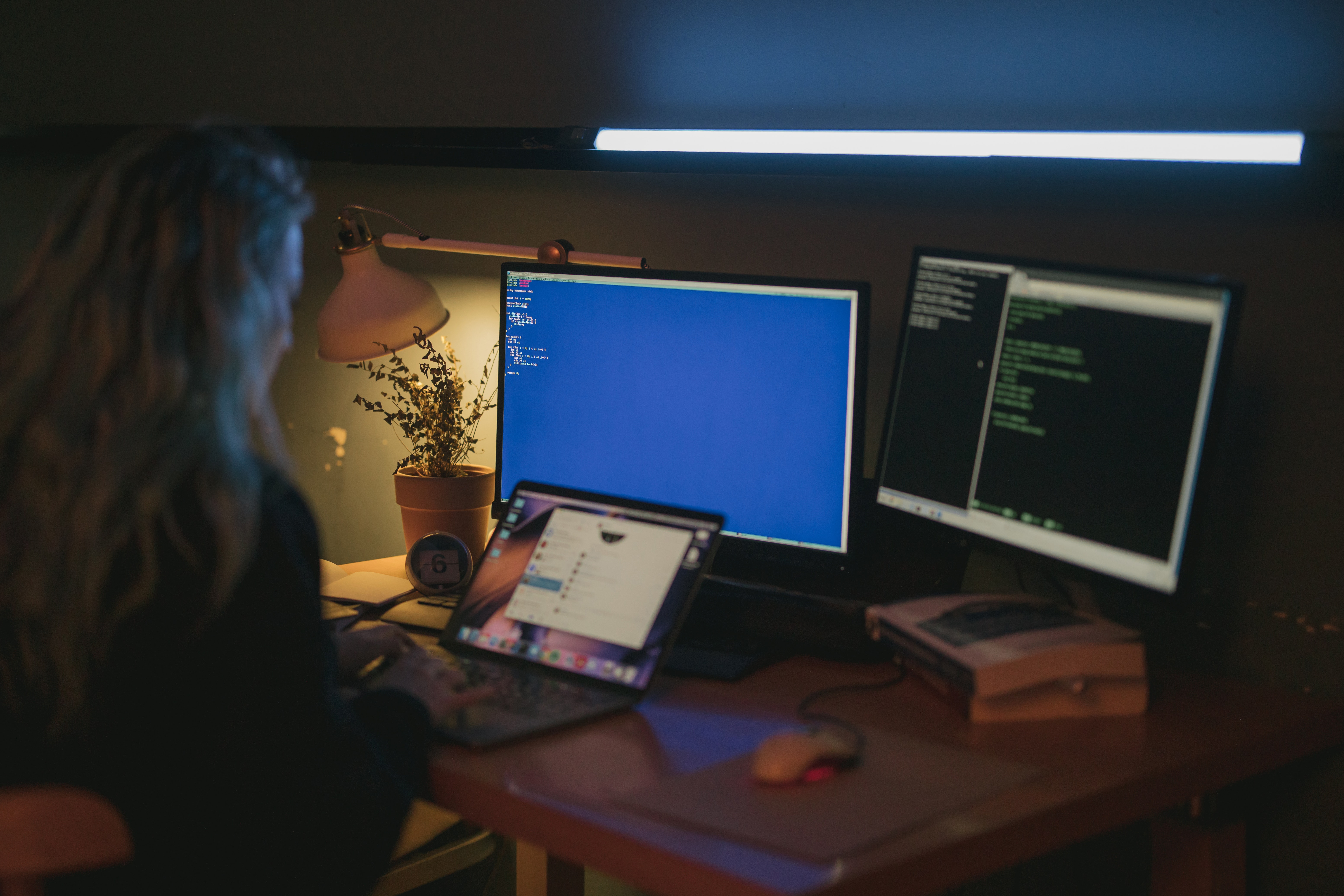 Développeur en télétravail