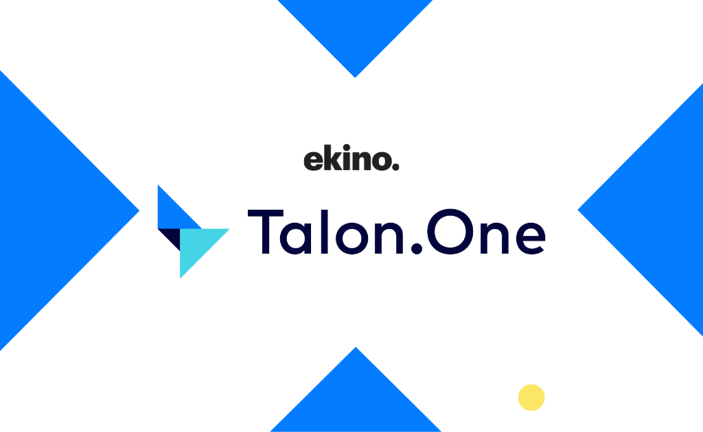 ekino devient partenaire de Talon.One, le puissant moteur de promotion et de fidélisation des entreprises