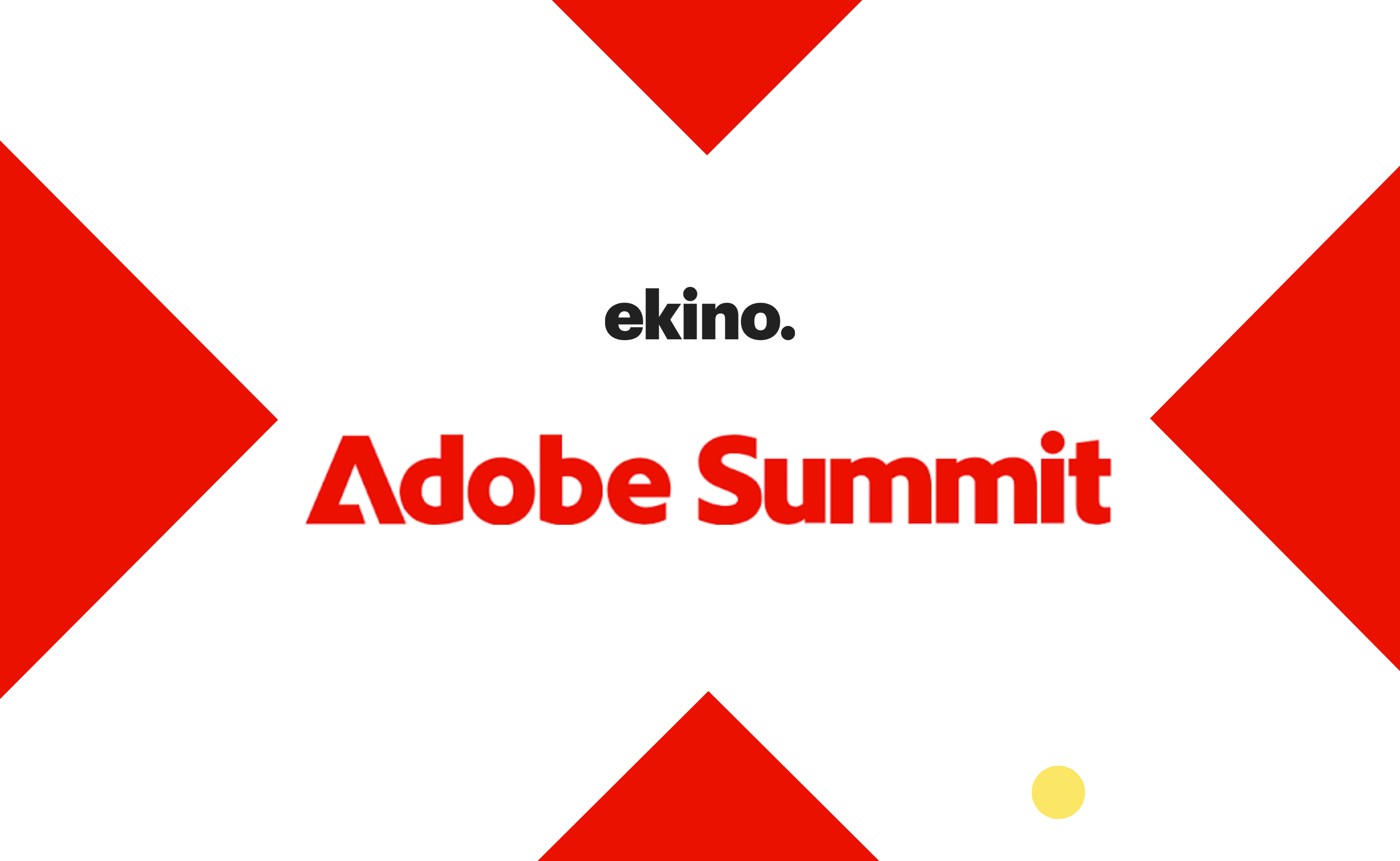 ekino x Adobe Summit Paris