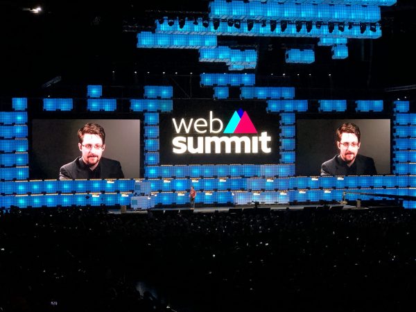 Edward Snowden web summit 2019